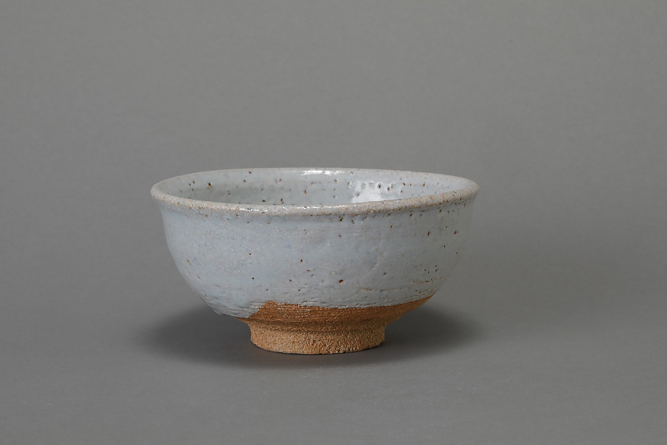 美しい ☆茶3 つらい 幅 共箱 黒釉束のし茶碗 通次嵩山 工芸品